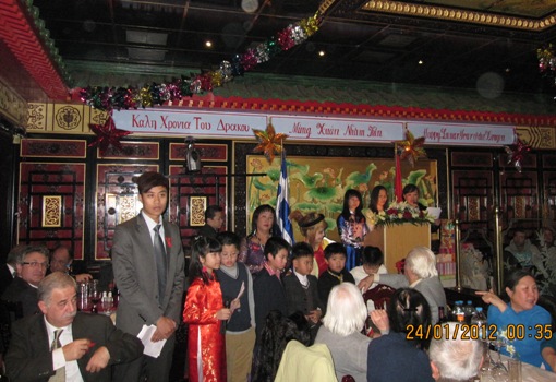 Gặp mặt đón Tết Nhâm Thìn 2012 tại Hy Lạp